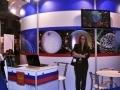 А.И. Рыбкина представляет стенд ГЦ РАН в рамках экспозиции Министерства образования на Международной выставке профессиональных услуг и решений в области ИКТ "SIMO Network", г. Мадрид, октябрь 2011 г.
